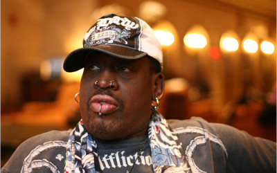 Rodman, Heading to Hall of Fame, Is Already Back on A List