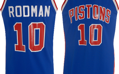 Pistons Retiring Dennis Rodman’s Number